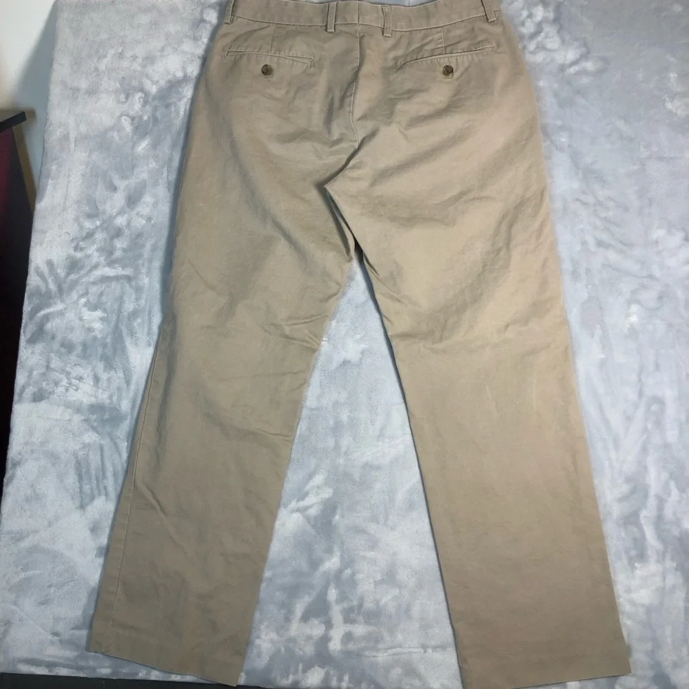 J. Crew Men's Flex Bedford Straight-Fit Chino's Khaki Size 32 x 32